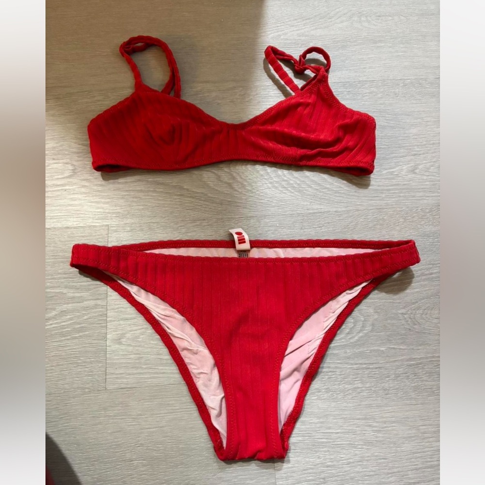 Chic Scarlet Bikini Set